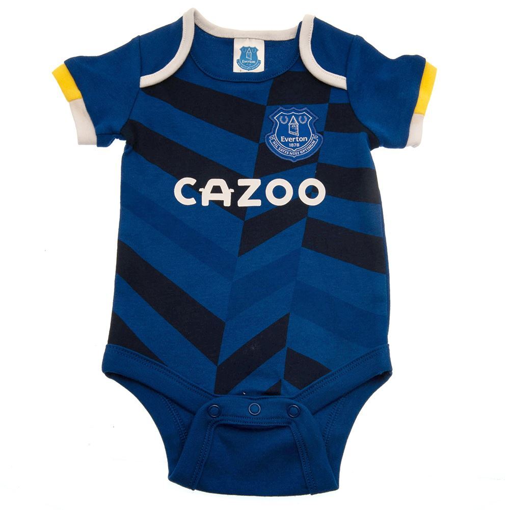 Everton FC 2 Pack Bodysuit [Size:: 0-3Mths]