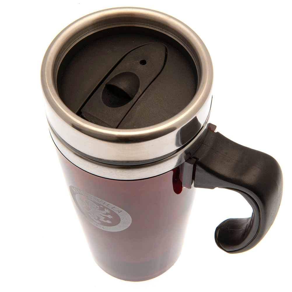Aston Villa FC Handled Travel Mug