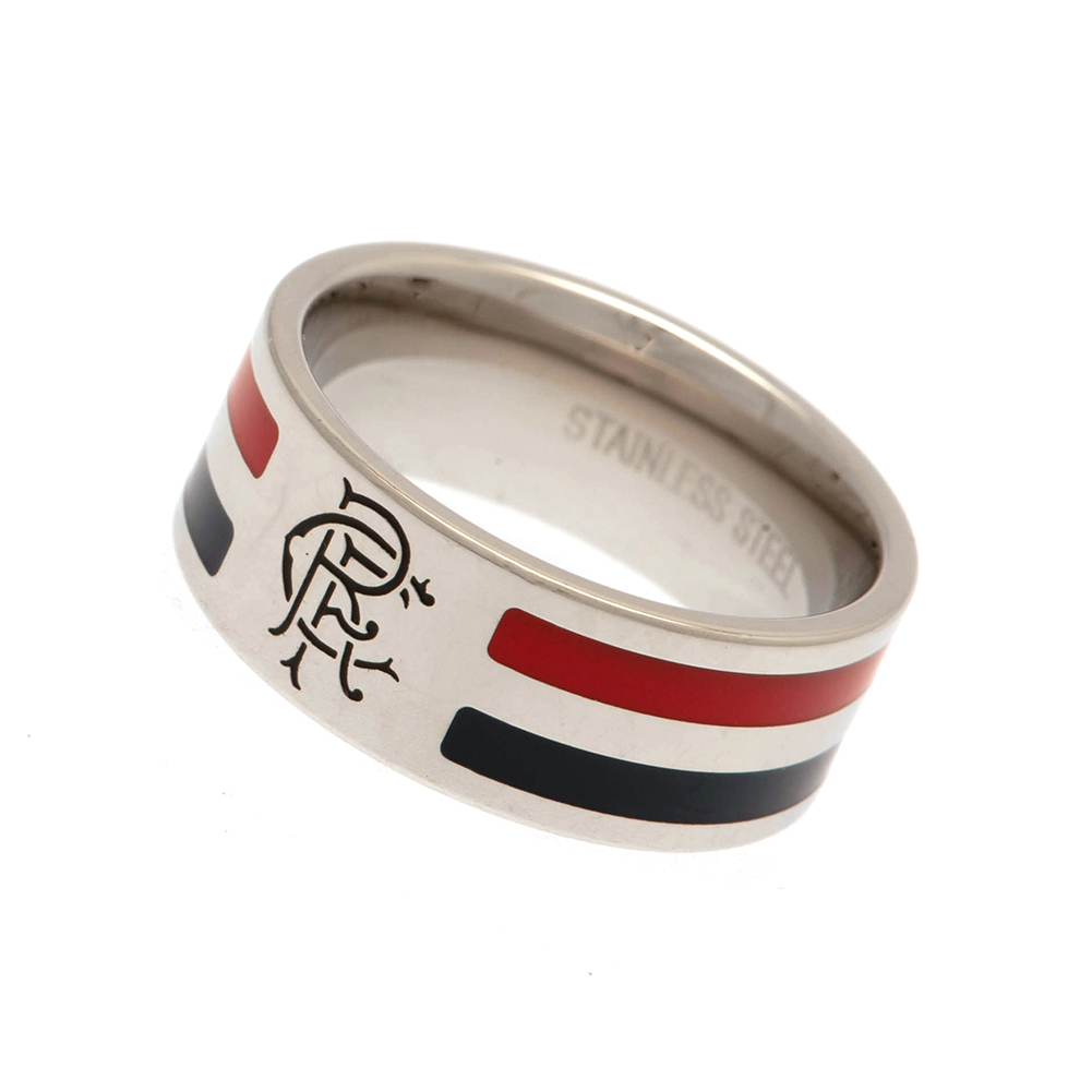 Rangers FC Colour Stripe Ring