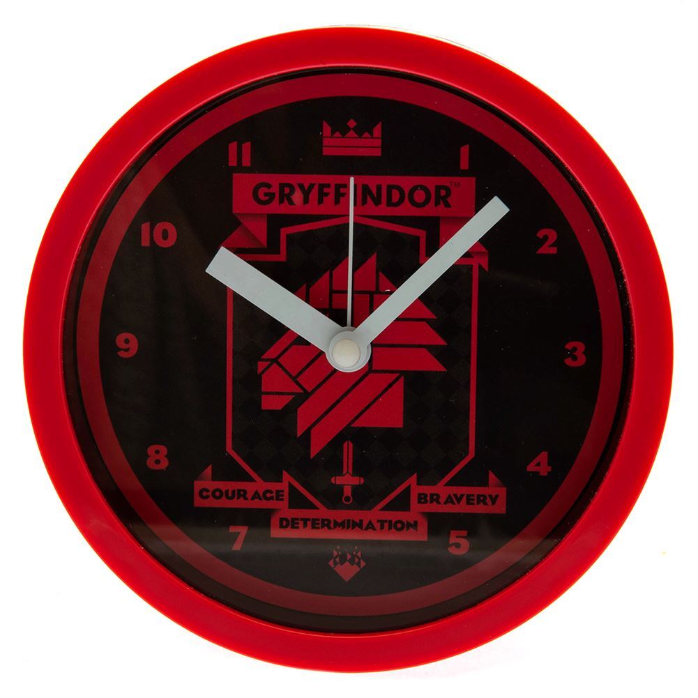 Harry Potter Desktop Clock Gryffindor