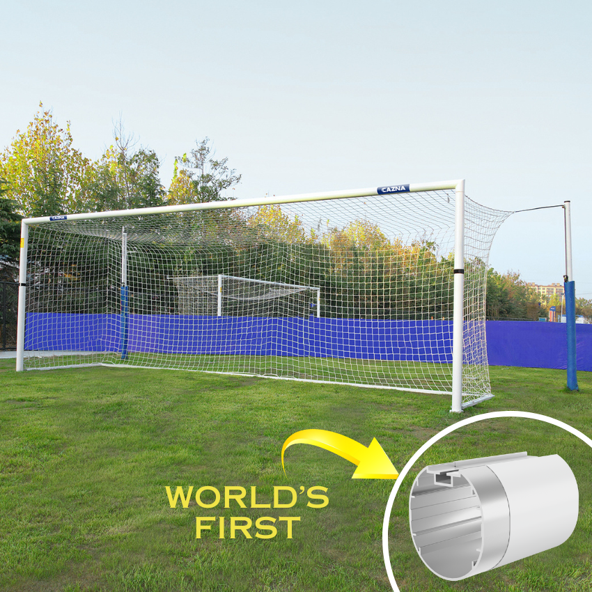 3m x 2m Cazna Socketed Futsal Soccer Goal [Single or Pair:: Single]