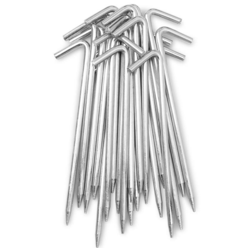 Steel Net Pegs [Pack Size:: Pack of 10]