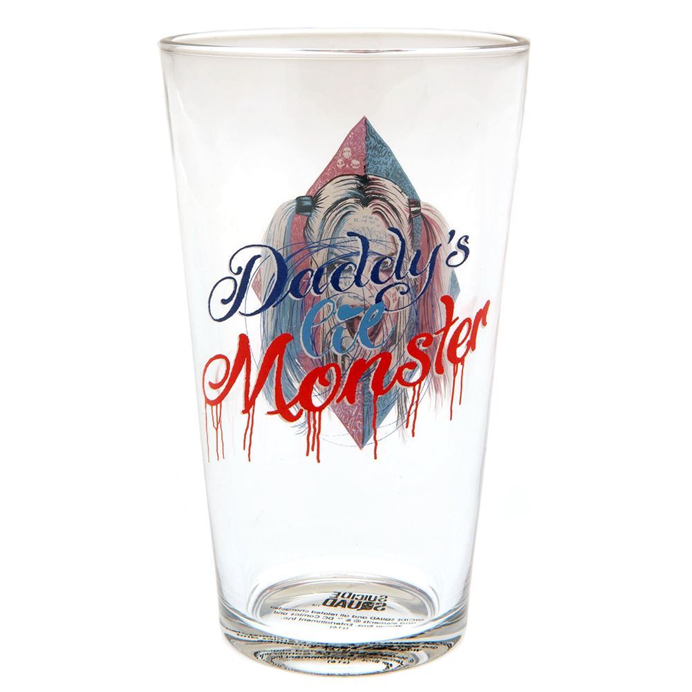 Suicide Squad Large Glass Harley Quinn Diamond