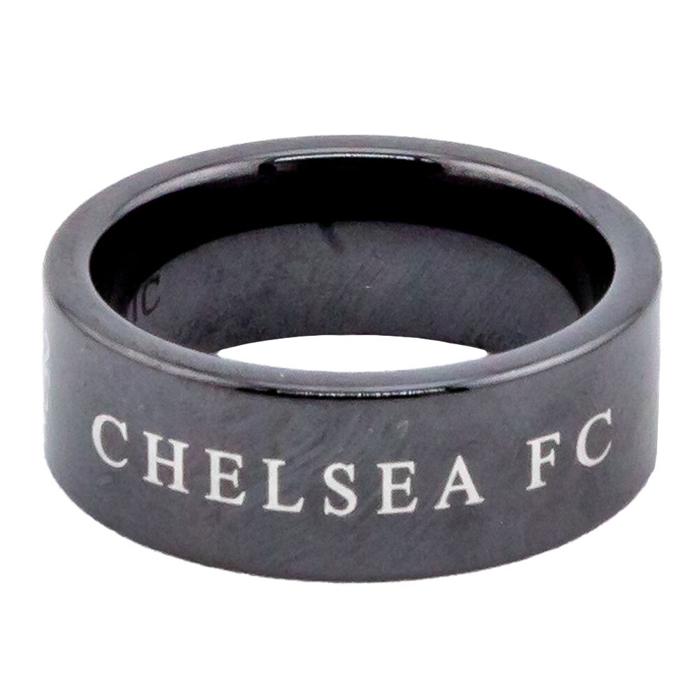 Chelsea FC Black Ceramic Ring