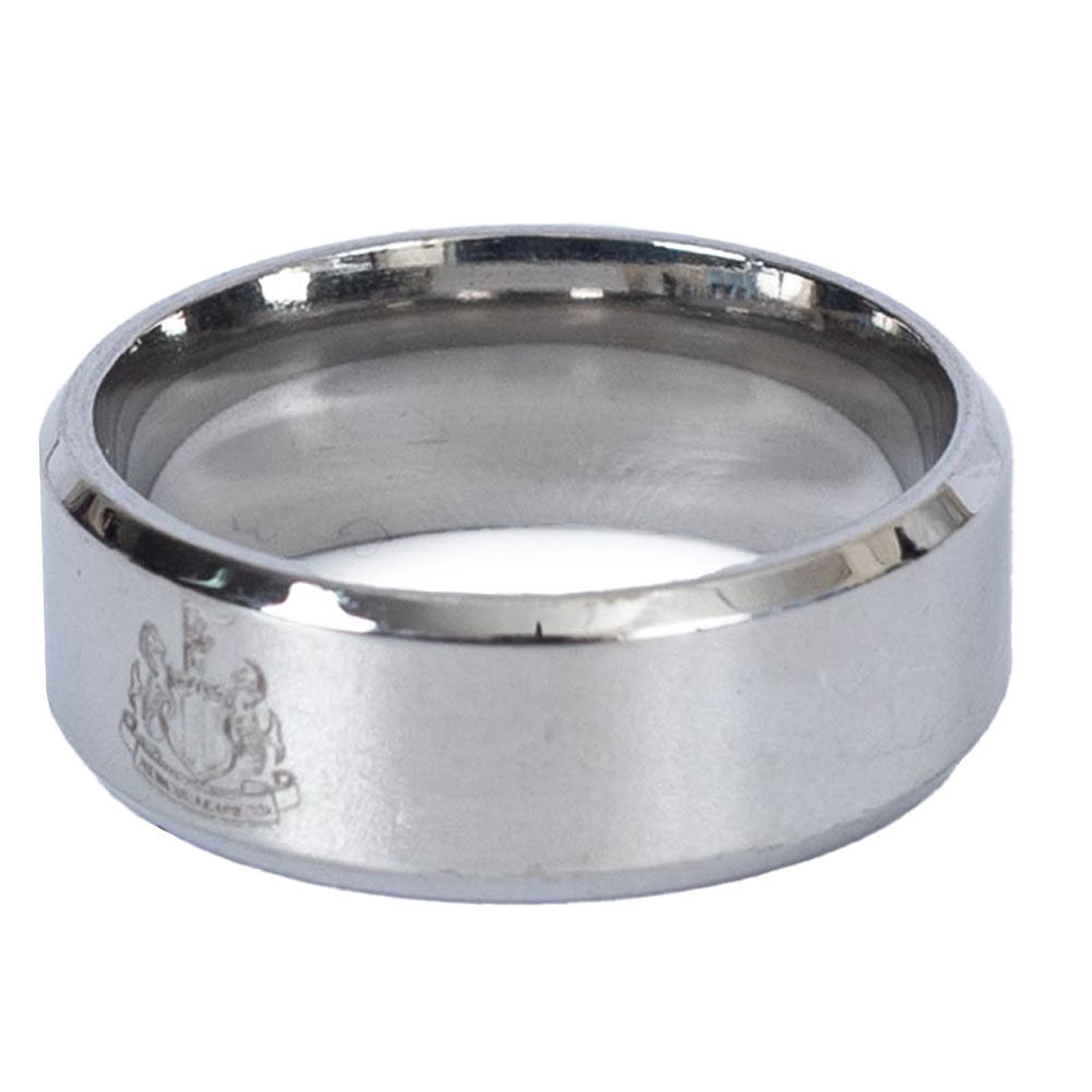 Newcastle United FC Slim Band Ring Size Large
