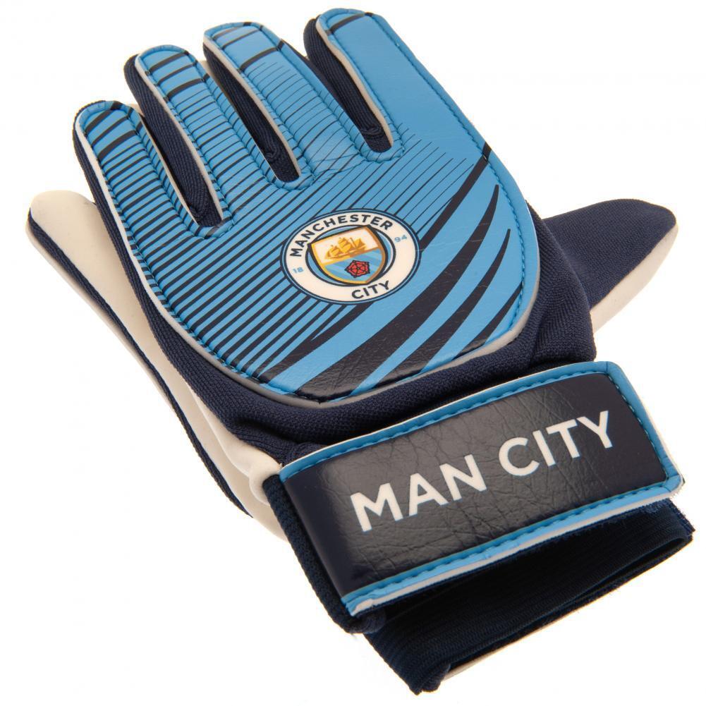 Manchester City FC Goalkeeper Gloves Kids AG