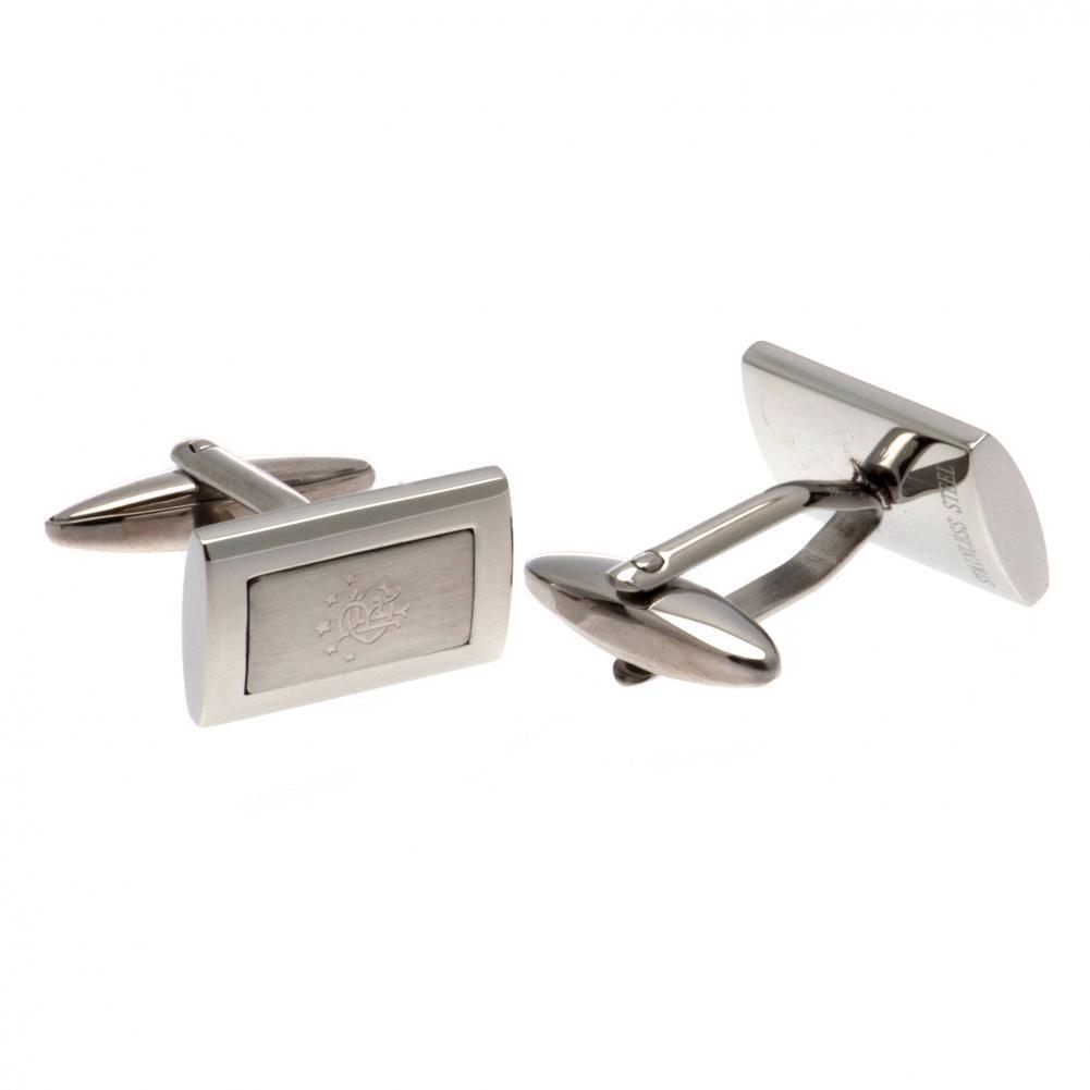 Rangers FC Stainless Steel Framed Cufflinks
