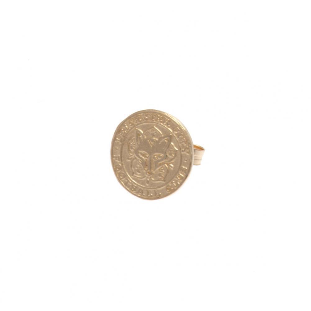 Leicester City FC 9ct Gold Earring