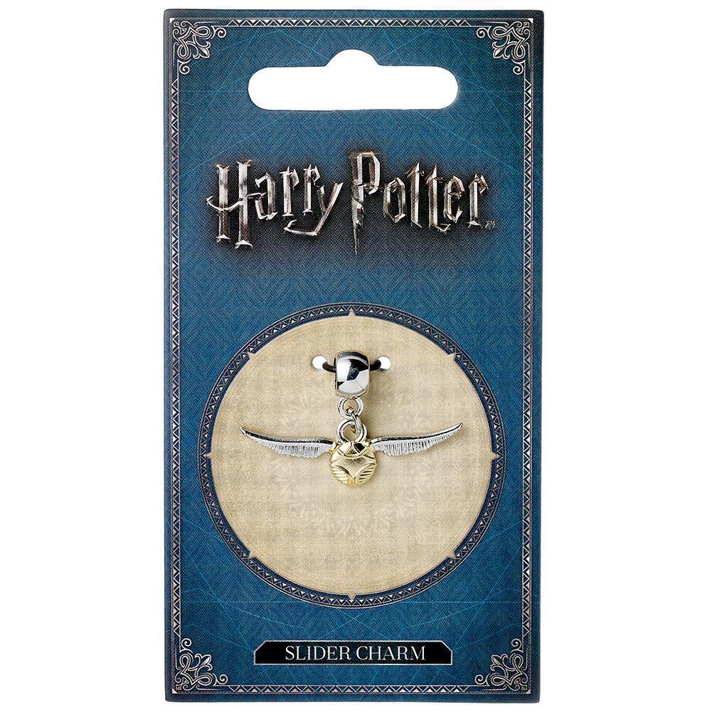Harry Potter Silver Plated Charm Golden Snitch