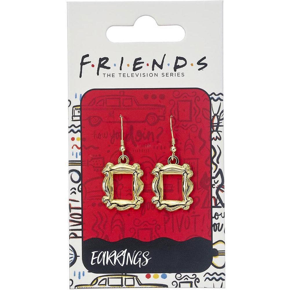 Friends Gold Plated Earrings Frame