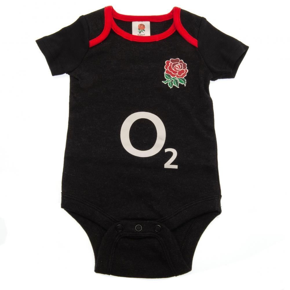 England RFU 2 Pack Bodysuit 6/9 mths GR