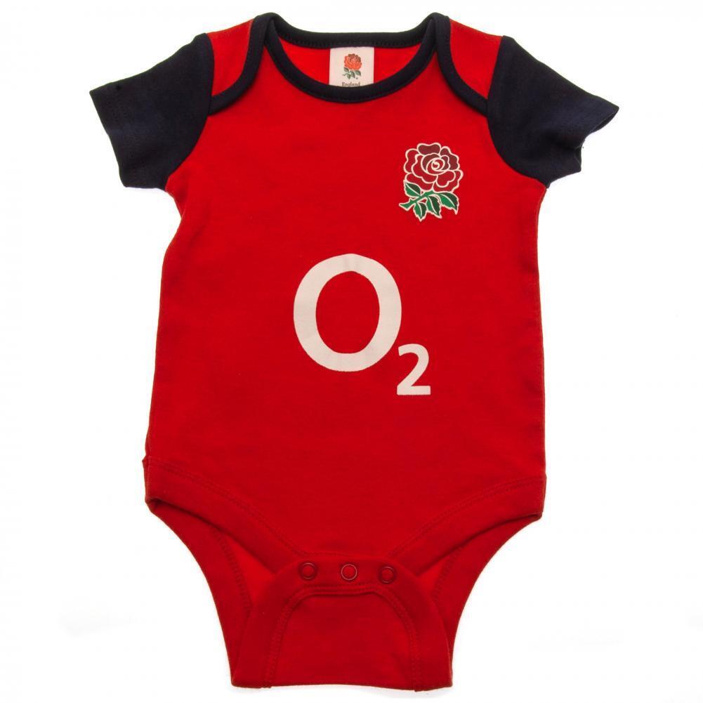 England RFU 2 Pack Bodysuit 9/12 mths PS