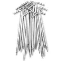 Steel Net Pegs [Pack Size:: Pack of 10]