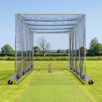 Olimpico Mobile Cricket Batting Cag - 360° Fuction [Cage Length: 8m]