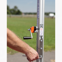 Polanik Foldable Club Stands with Electronic Readout