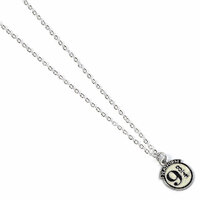 Harry Potter Silver Plated Necklace 9 & 3 Quarters