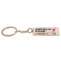 Liverpool FC Embossed Street Sign Keyring