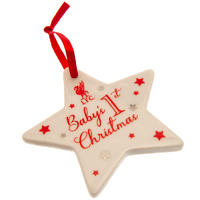 Liverpool FC Babys First Christmas Decoration