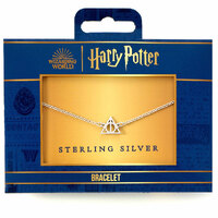 Harry Potter Sterling Silver Charm Bracelet Deathly Hallows