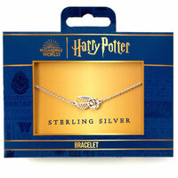 Harry Potter Sterling Silver Charm Bracelet Golden Snitch