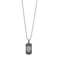 Arsenal FC Matt Finish Dog Tag & Chain