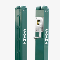 Cazna Surface Mount Tennis Post [Colour: Green]