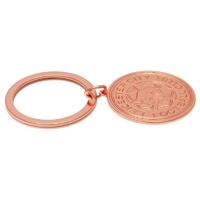 Leicester City FC Rose Gold Plated Keyring