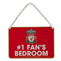 Liverpool FC Bedroom Sign No1 Fan