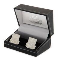 West Ham United FC Silver Plated Formed Cufflinks CT