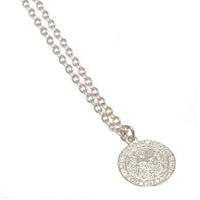 Leicester City FC Silver Plated Pendant & Chain