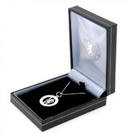 Chelsea FC Sterling Silver Pendant & Chain CR