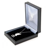Liverpool FC Sterling Silver Pendant & Chain LB