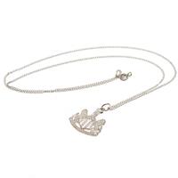 Newcastle United FC Sterling Silver Pendant &amp; Chain