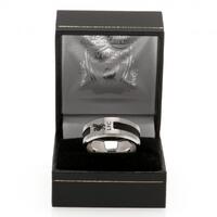 Liverpool FC Black Inlay Ring Large