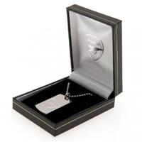 Arsenal FC Engraved Dog Tag & Chain
