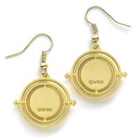 Harry Potter Gold Plated Earrings Time Turner