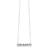 Friends Silver Plated Necklace Logo