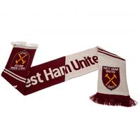 West Ham United FC Scarf VT