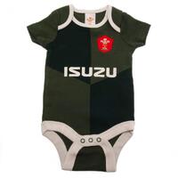 Wales RU 2 Pack Bodysuit 6/9 mths QT