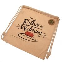 Friends Canvas Drawstring Bag