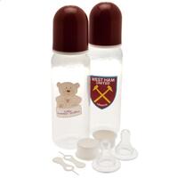 West Ham United FC 2pk Feeding Bottles