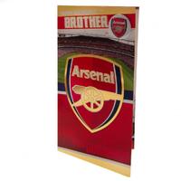 Arsenal FC Birthday Card Brother
