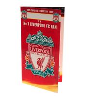 Liverpool FC Birthday Card No 1 Fan