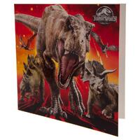 Jurassic World Blank Card