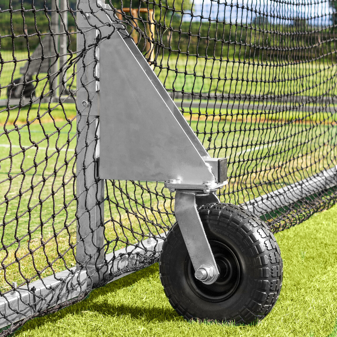 Olimpico Mobile Cricket Batting Cag - 360° Fuction [Cage Length: 8m]
