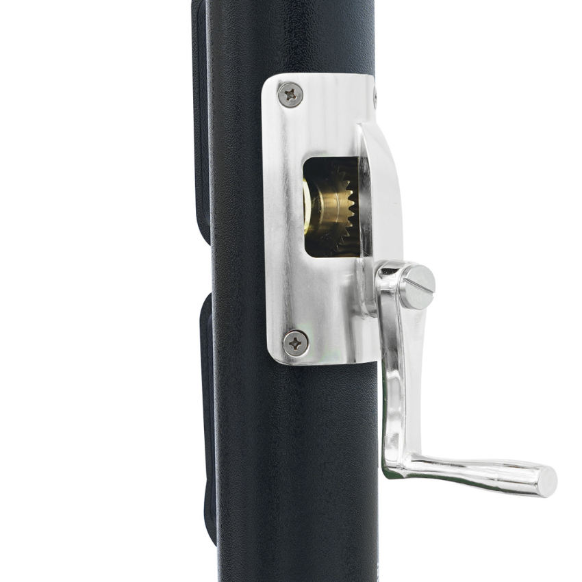 Cazna Pro 76 Round Pickleball Post [Colour: Black]