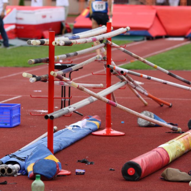Polanik Vaulting Pole/Crossbar Rack