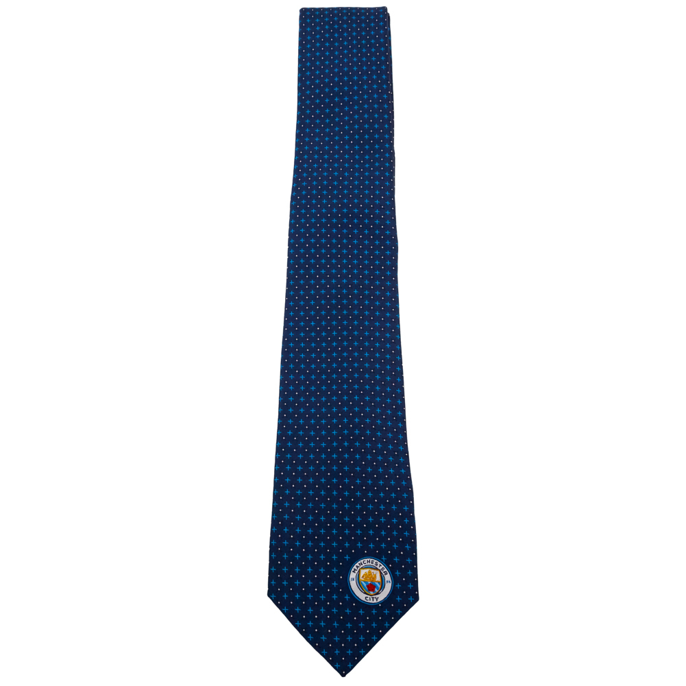 Manchester City FC Navy Blue Tie