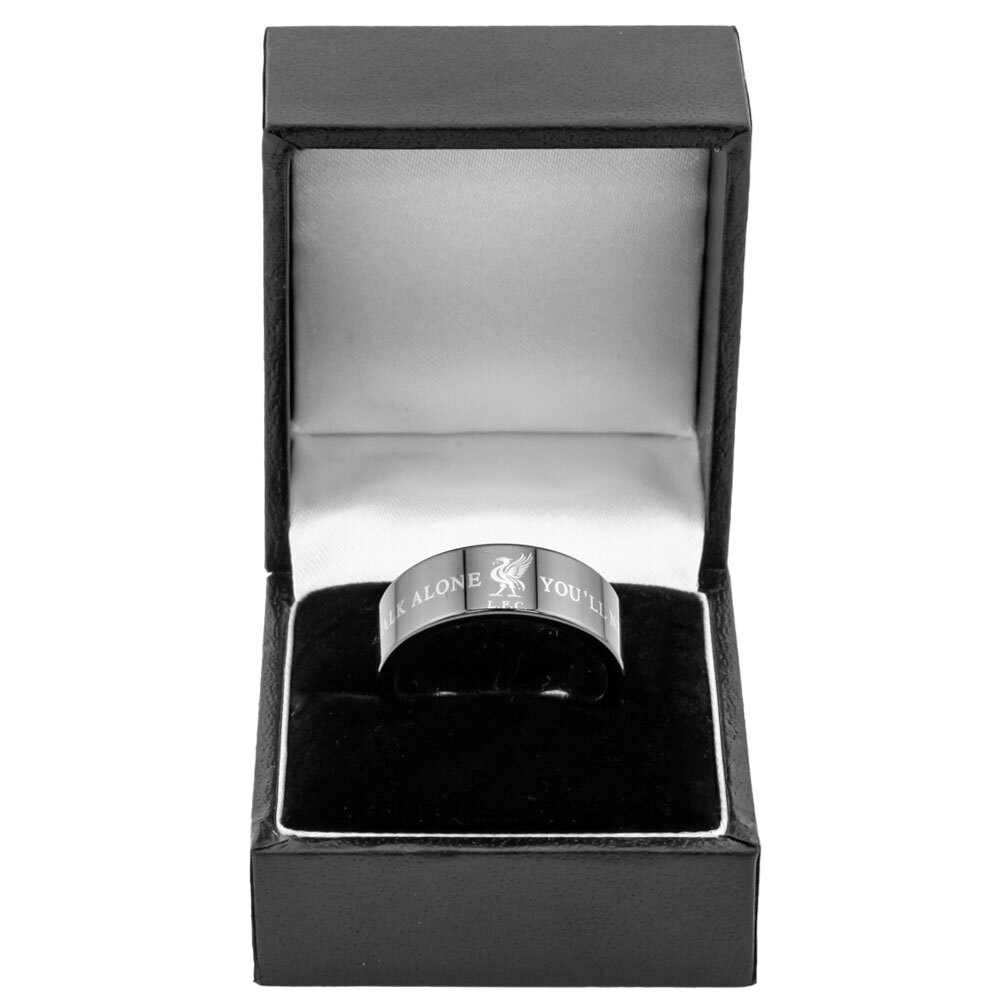Liverpool FC Black Ceramic Ring