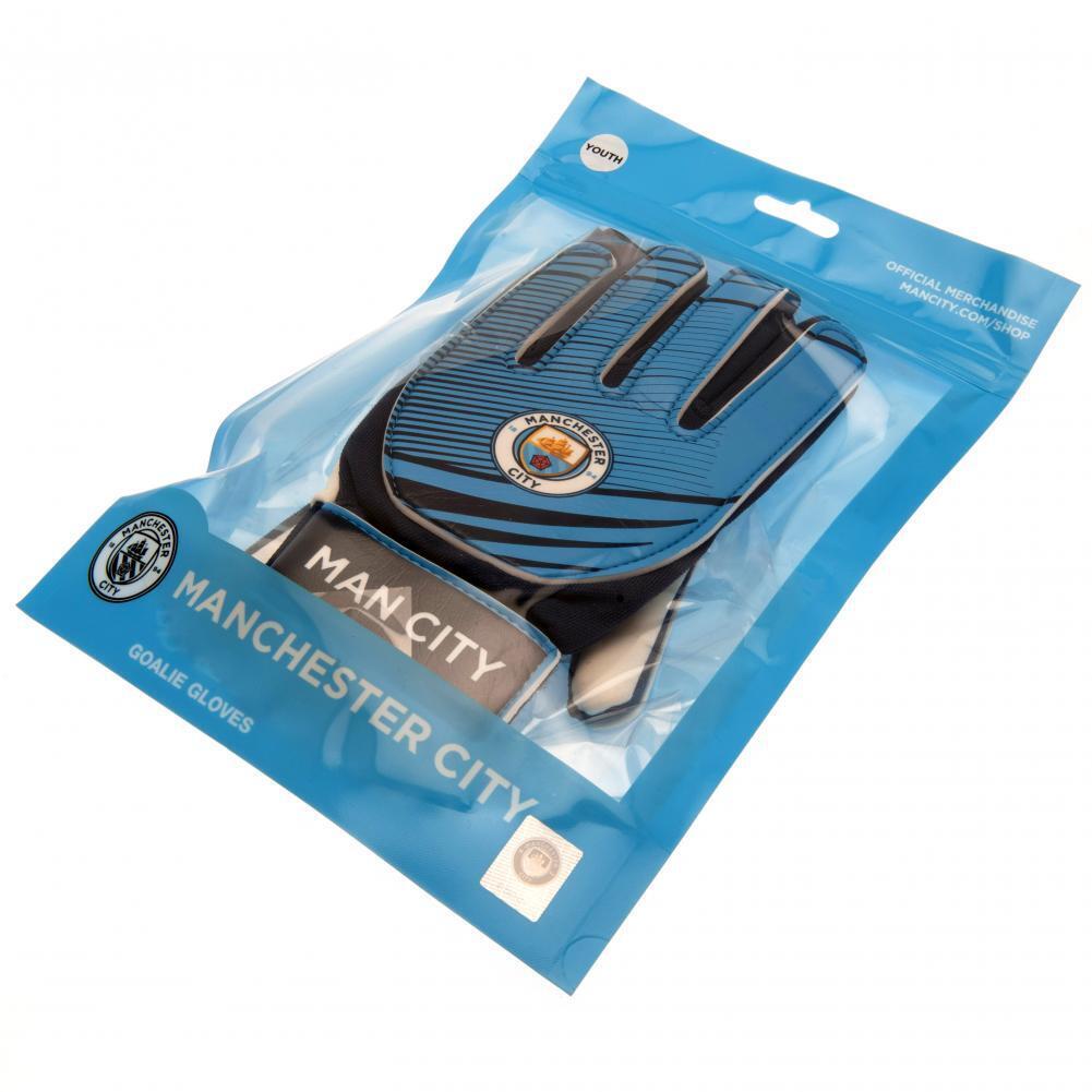 Manchester City FC Goalkeeper Gloves Yths AG